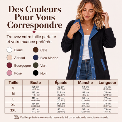 🧥 UNE TOUCHE QUI CHANGE TOUT | Veste Patchwork Esprit Denim -50%