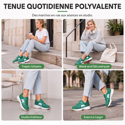 Baskets Mary Jane décontractées légères pour femme