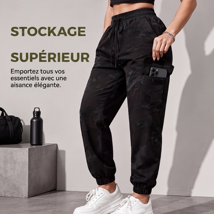 Pantalons cargo pour femme, joggings d'extérieur légers