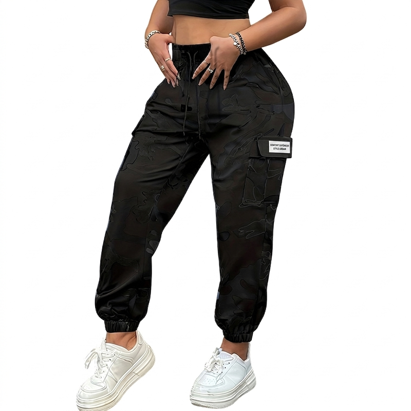 Pantalons cargo pour femme, joggings d'extérieur légers