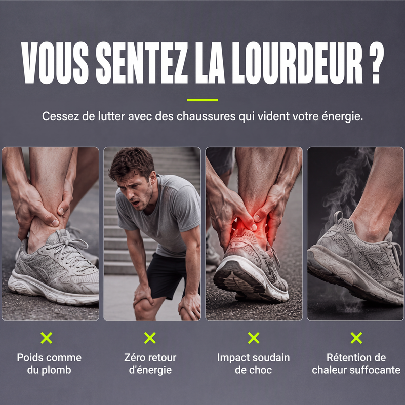 Chaussures de sport légères et lumineuses à la mode