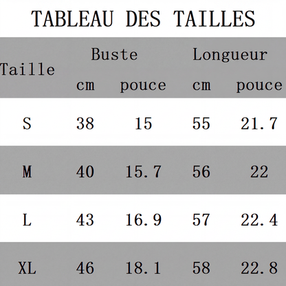 Débardeur ajusté en dentelle pour femmes grande taille