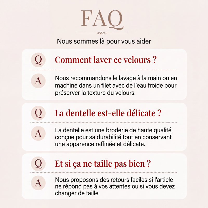 Top élégant pour femme en velours à col V