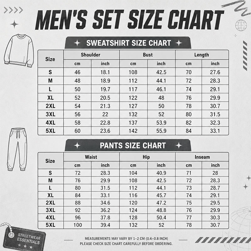 Ensemble de survêtement pour homme composé d'un sweat-shirt à demi-zip imprimé et d'un pantalon