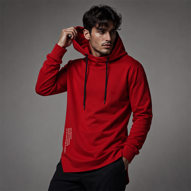 Sweat à capuche décontracté ample pour homme
