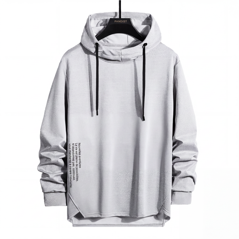 Sweat à capuche décontracté ample pour homme