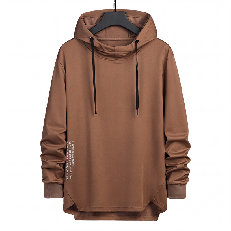 Sweat à capuche décontracté ample pour homme