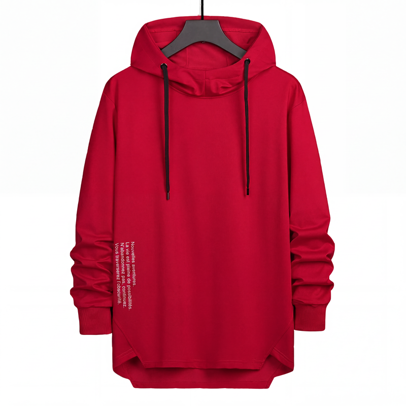 Sweat à capuche décontracté ample pour homme