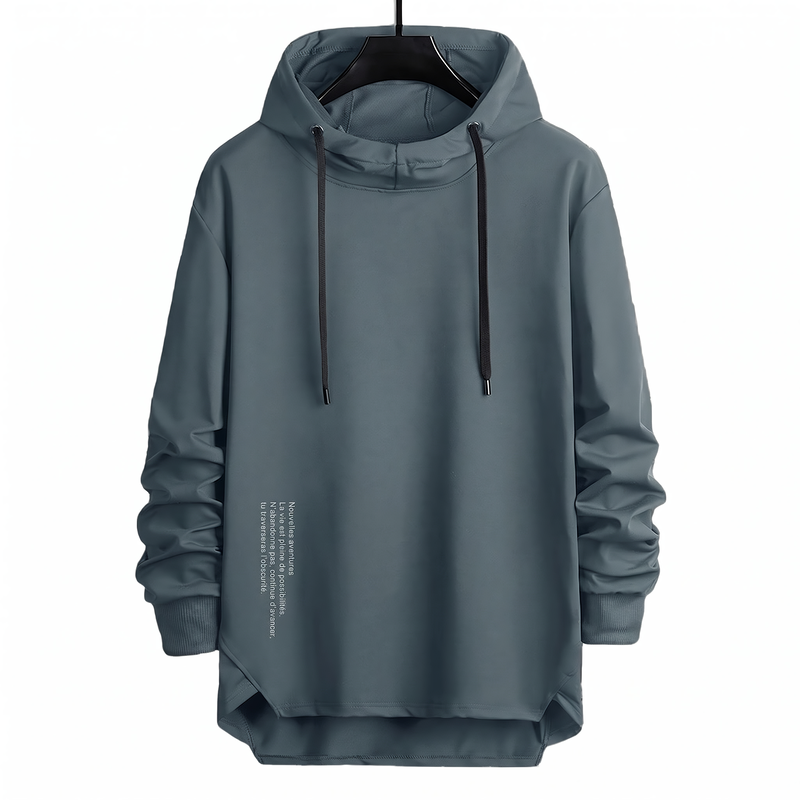 Sweat à capuche décontracté ample pour homme