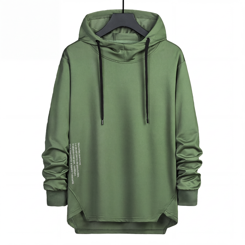 Sweat à capuche décontracté ample pour homme