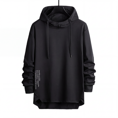 Sweat à capuche décontracté ample pour homme