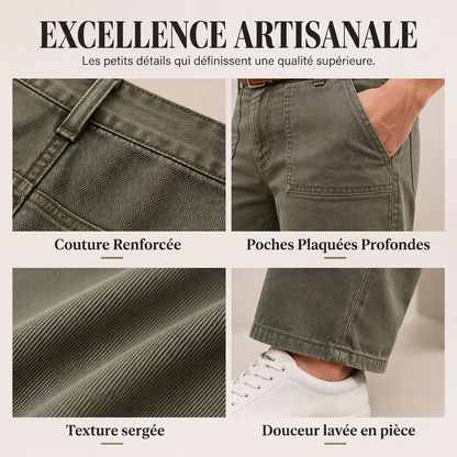 Pantalon cargo décontracté à jambes droites pour femme