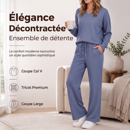 ✨ CHIC & CONFORT AU QUOTIDIEN | Ensemble Femme 2 Pièces Décontracté -50 %