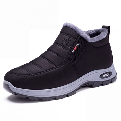 Bottes de neige chaudes à enfiler pour hommes, hiver