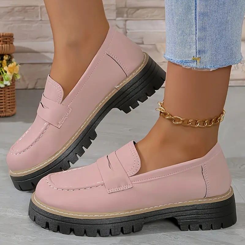 Mocassins à enfiler décontractés pour femme