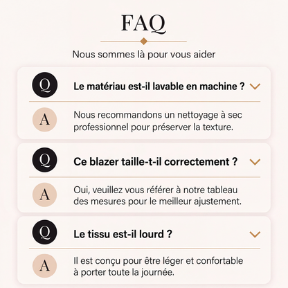 Blazer ajusté pour femme en daim