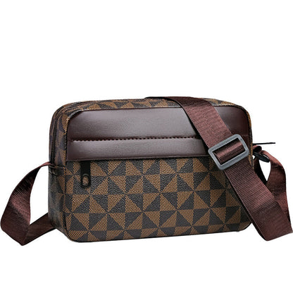 👜 L'ESSENTIEL, SANS L'ENCOMBREMENT | Sac Bandoulière Homme Compact en Cuir PU -50 %