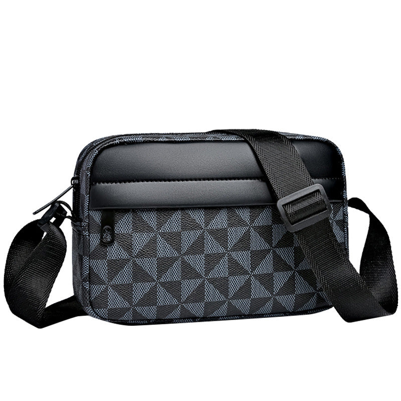👜 L'ESSENTIEL, SANS L'ENCOMBREMENT | Sac Bandoulière Homme Compact en Cuir PU -50 %