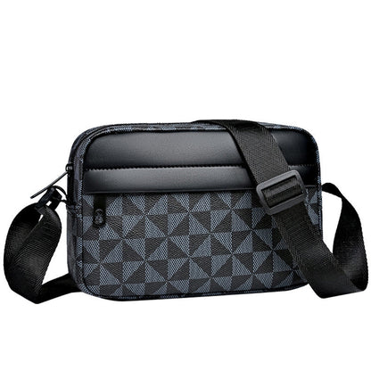 👜 L'ESSENTIEL, SANS L'ENCOMBREMENT | Sac Bandoulière Homme Compact en Cuir PU -50 %