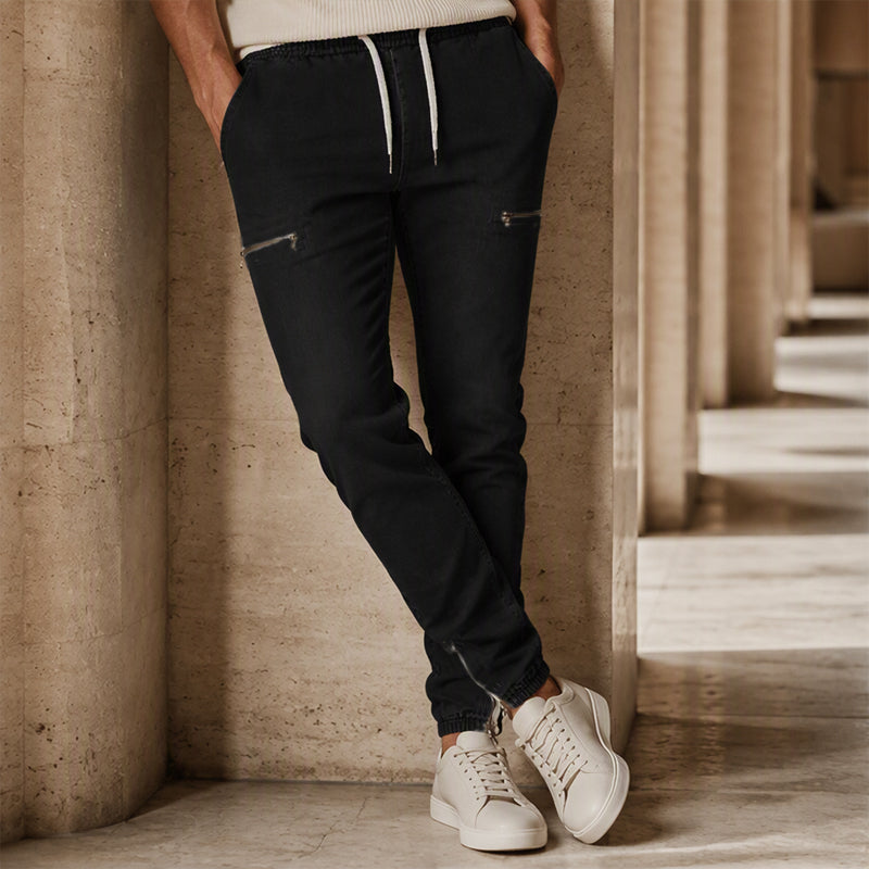 👖 LE DENIM EN MODE CASUAL | Jogger Homme en Denim Coupe Slim -50 %