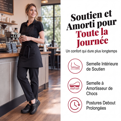 Chaussures de travail confortables et imperméables