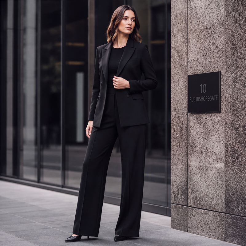 ✨ LE CHIC EN 2 PIÈCES | Ensemble Femme Blazer & Pantalon -50 %