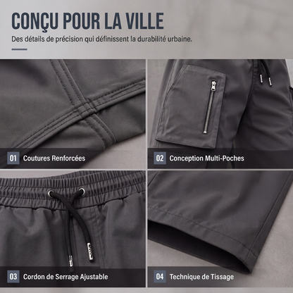 Pantalons cargo à poches multiples