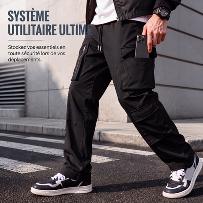 Pantalons cargo à poches multiples