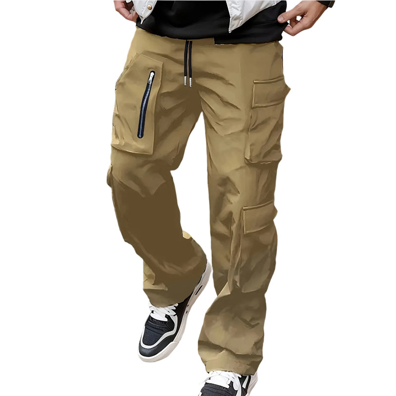 Pantalons cargo à poches multiples