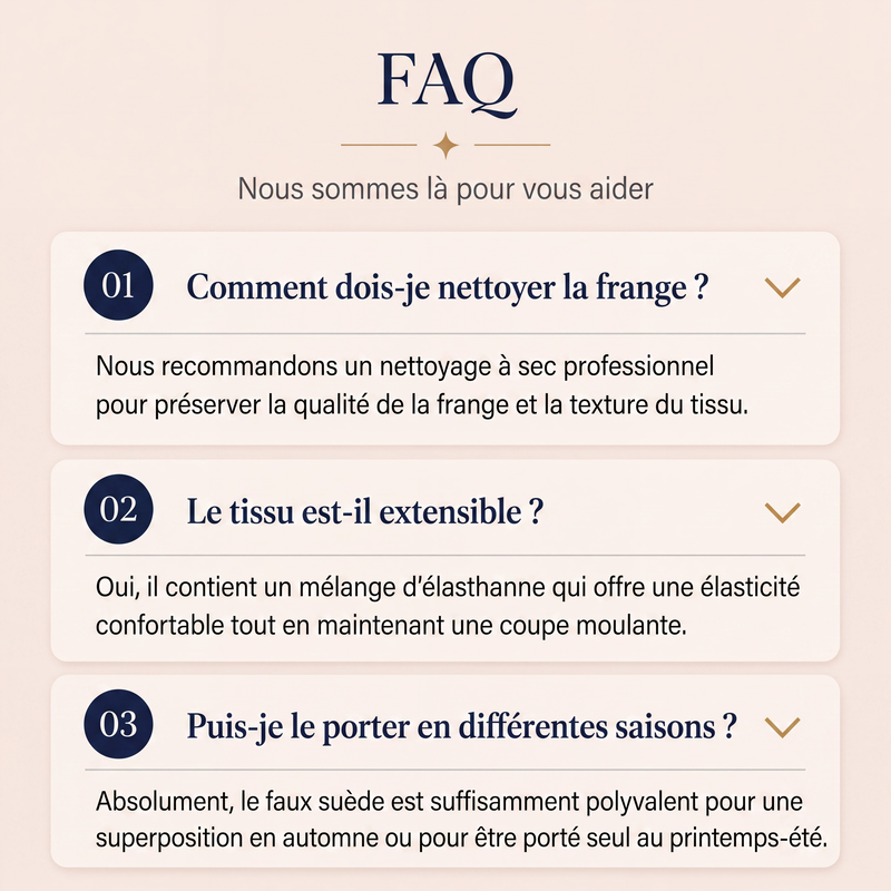 Robe ajustée pour femme avec demi-fermeture éclair et franges