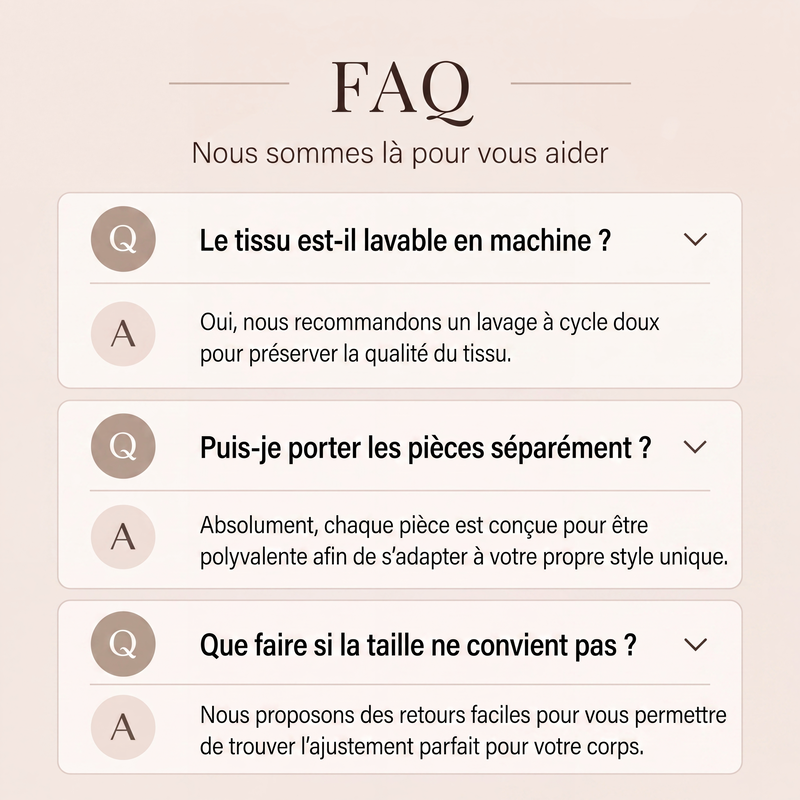 ✨ OFFRE EXCLUSIVE · -50 % | Ensemble Femme 3 Pièces Chic & Décontracté