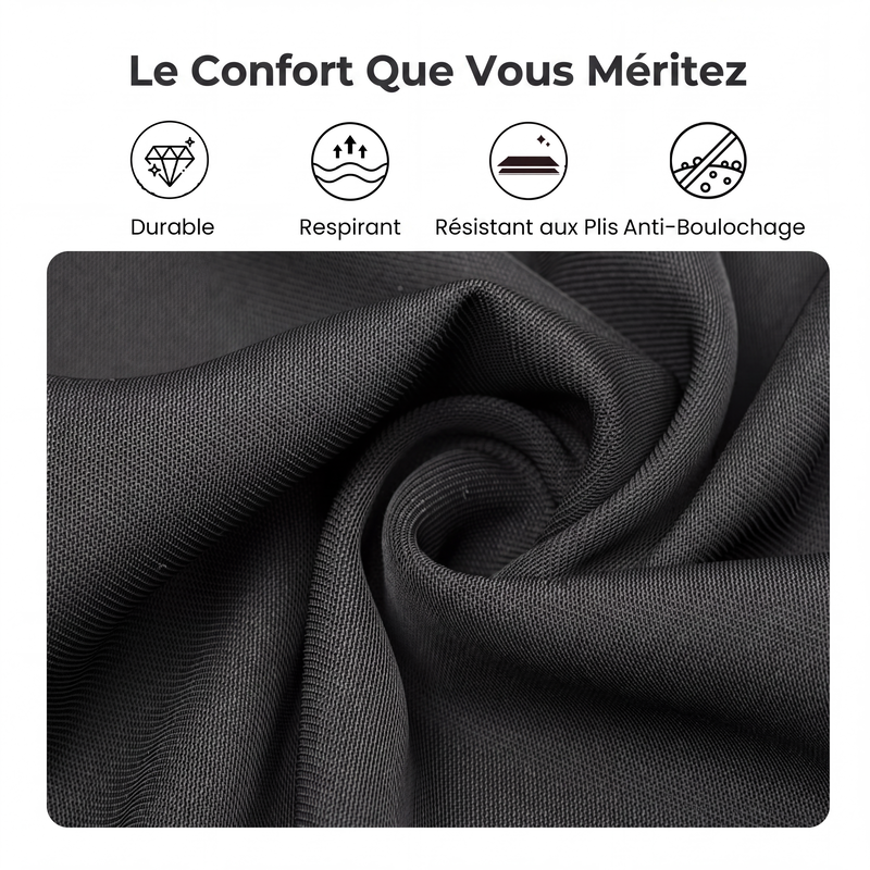 Haut col pour homme respirant avec texture en nid d'abeille