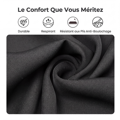 Haut col pour homme respirant avec texture en nid d'abeille