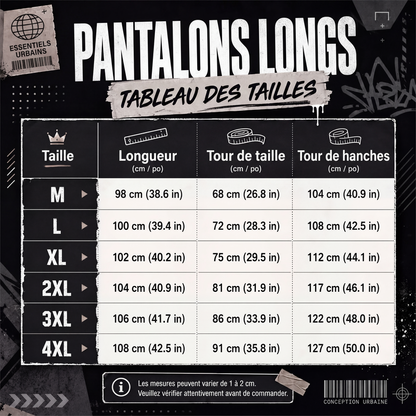 Pantalons cargo décontractés amples pour hommes