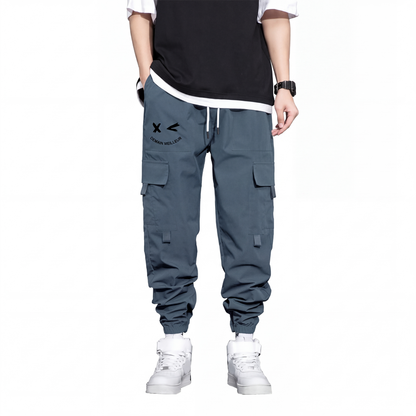 Pantalons cargo décontractés amples pour hommes
