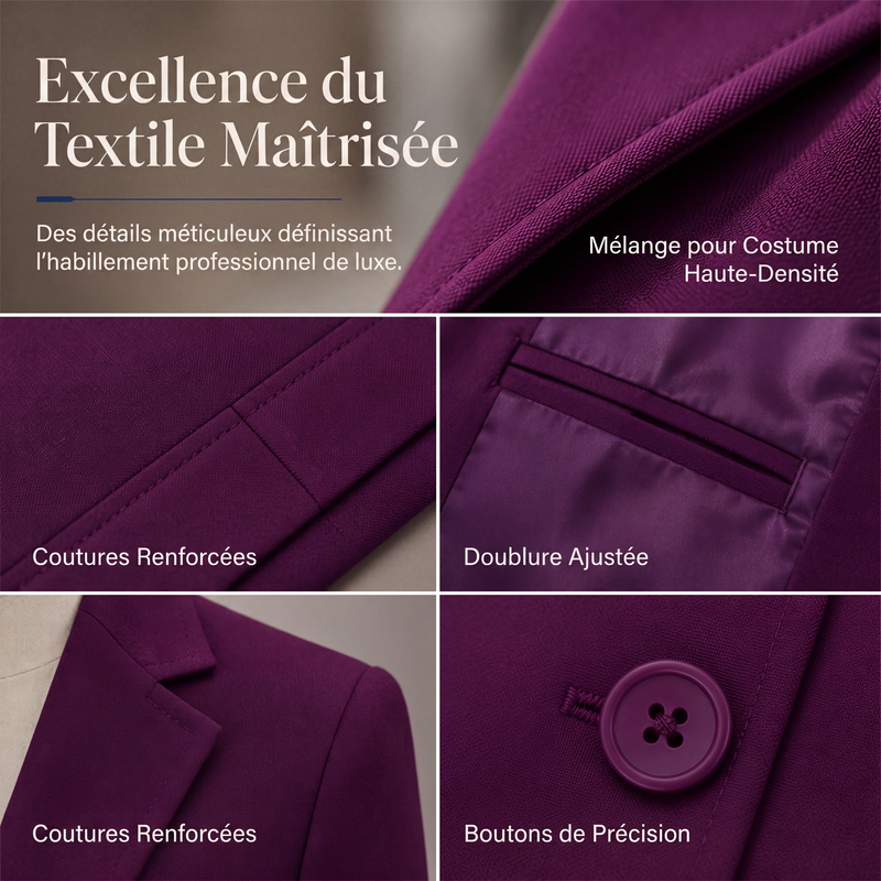 Costume de travail 3 pièces pour femme