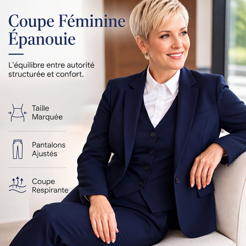 Costume de travail 3 pièces pour femme