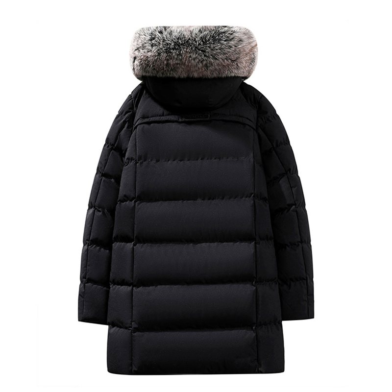Manteau d'hiver matelassé chaud pour homme