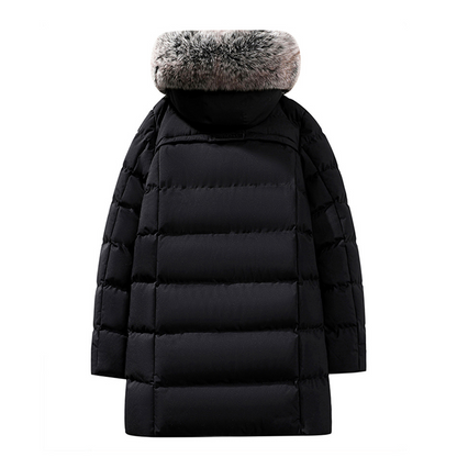 Manteau d'hiver matelassé chaud pour homme