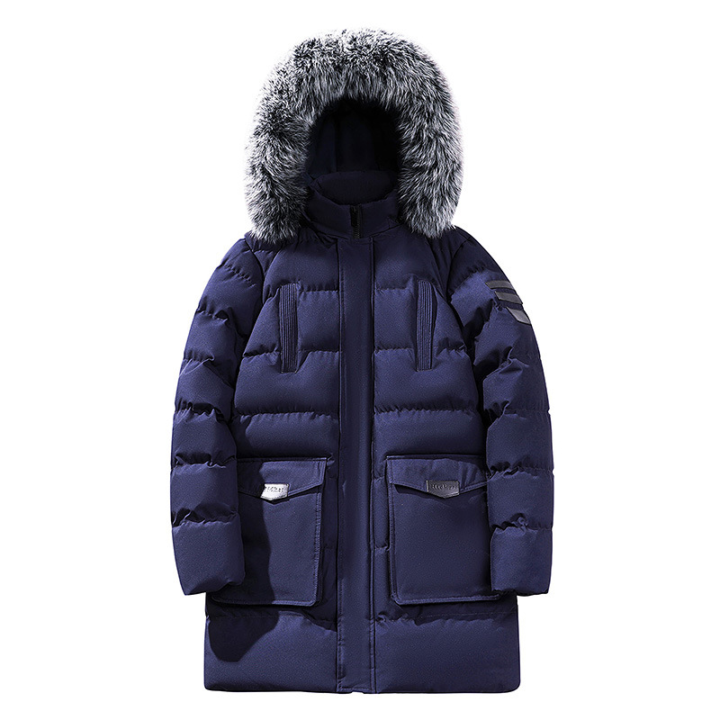 Manteau d'hiver matelassé chaud pour homme