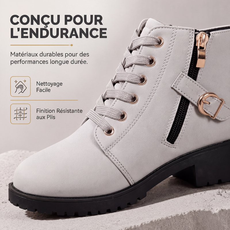 Bottes cheville antidérapantes