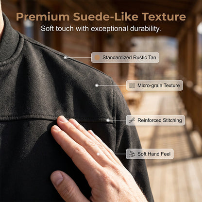 Blouson bomber classique pour homme à fermeture éclair