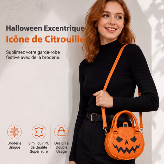 🌙 OFFRE LIMITÉE -50% ! 💕 Mignon sac à main citrouille d'Halloween