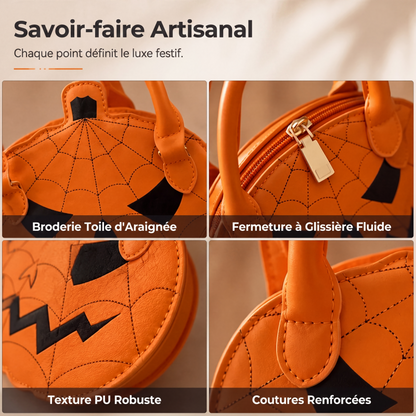 🌙 OFFRE LIMITÉE -50% ! 💕 Mignon sac à main citrouille d'Halloween