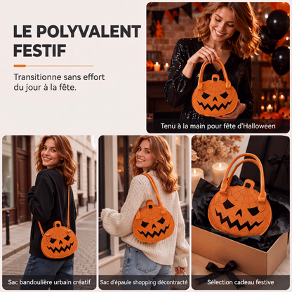 🌙 OFFRE LIMITÉE -50% ! 💕 Mignon sac à main citrouille d'Halloween