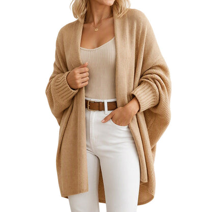 Cardigan en maille coupe ample pour femme