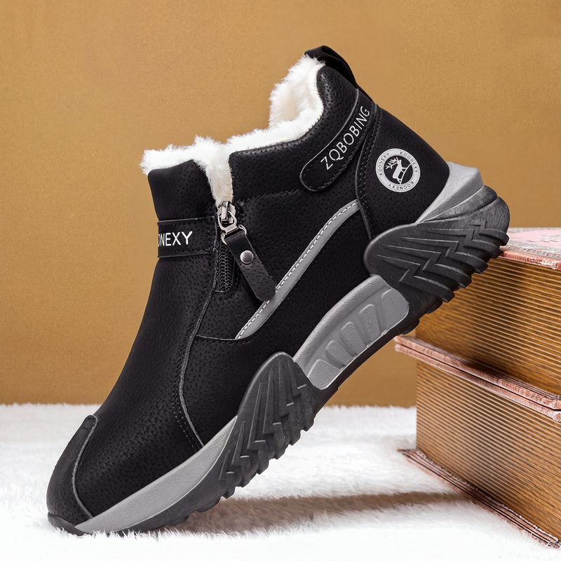 Baskets décontractées chaudes et confortables pour hommes