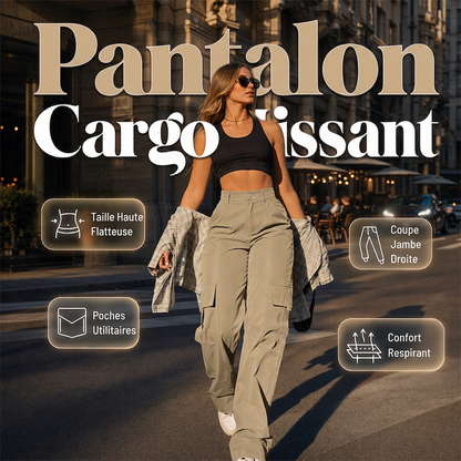 Pantalons cargo amincissants élégants pour femme