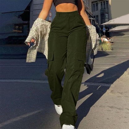 Pantalons cargo amincissants élégants pour femme