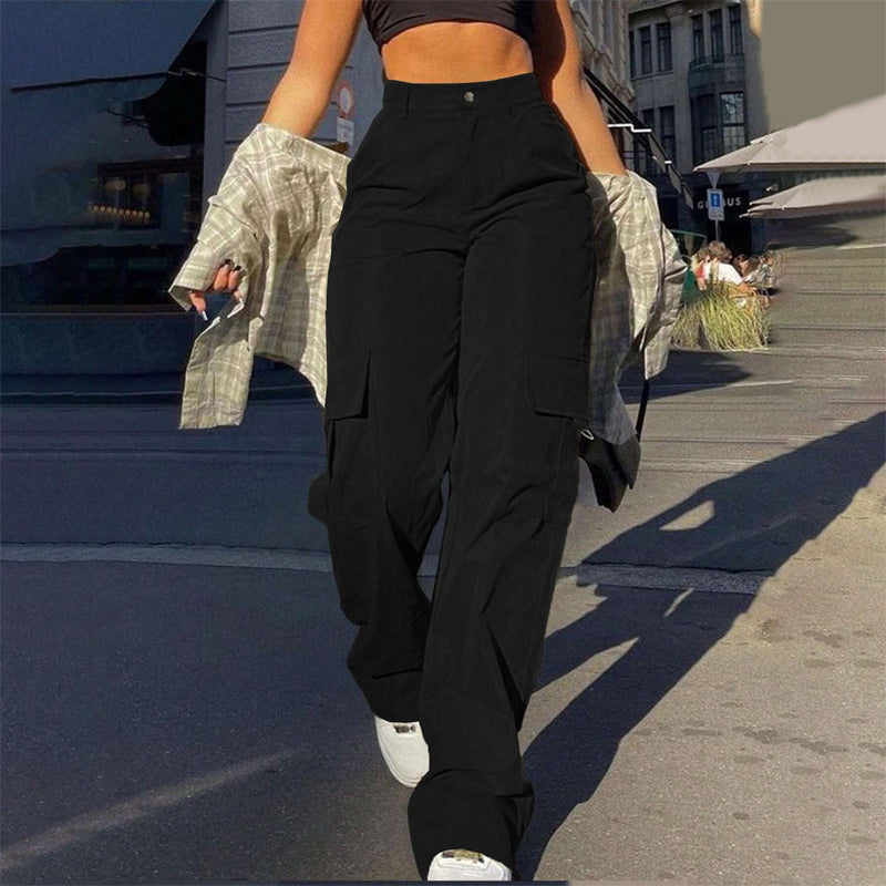Pantalons cargo amincissants élégants pour femme